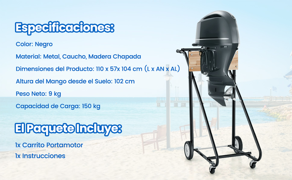 Soporte Para Motor Fuera de Borda