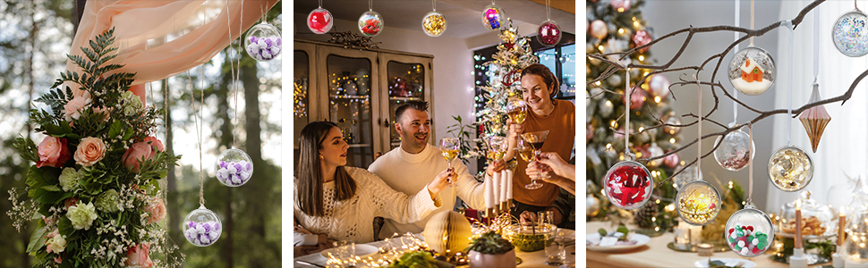 weihnachtskugeln kunststoff weihnachtskugeln zum befüllen christbaumkugeln zum befüllen kugeln 