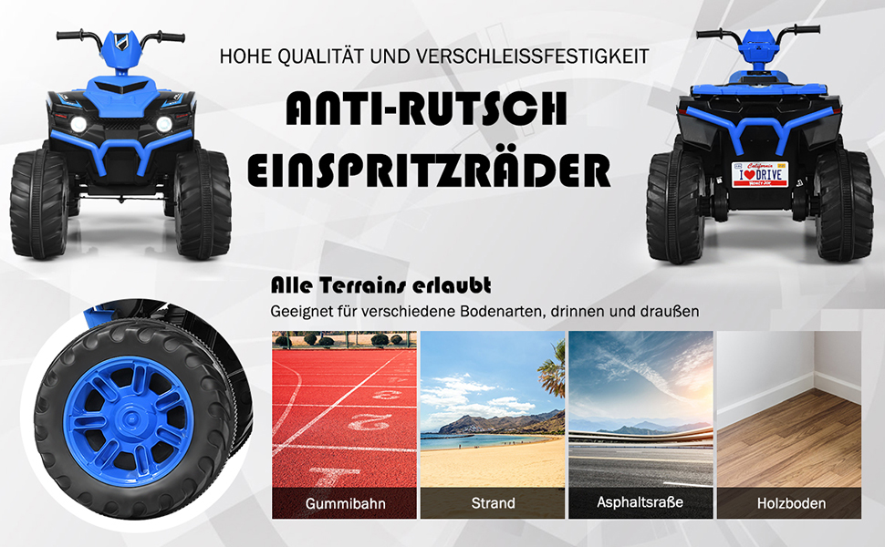 Elektro Kinderquad Scheinwerfer Mini Elektroquad Musik Hupe Kinder Quad Kindermotorrad Elektroauto