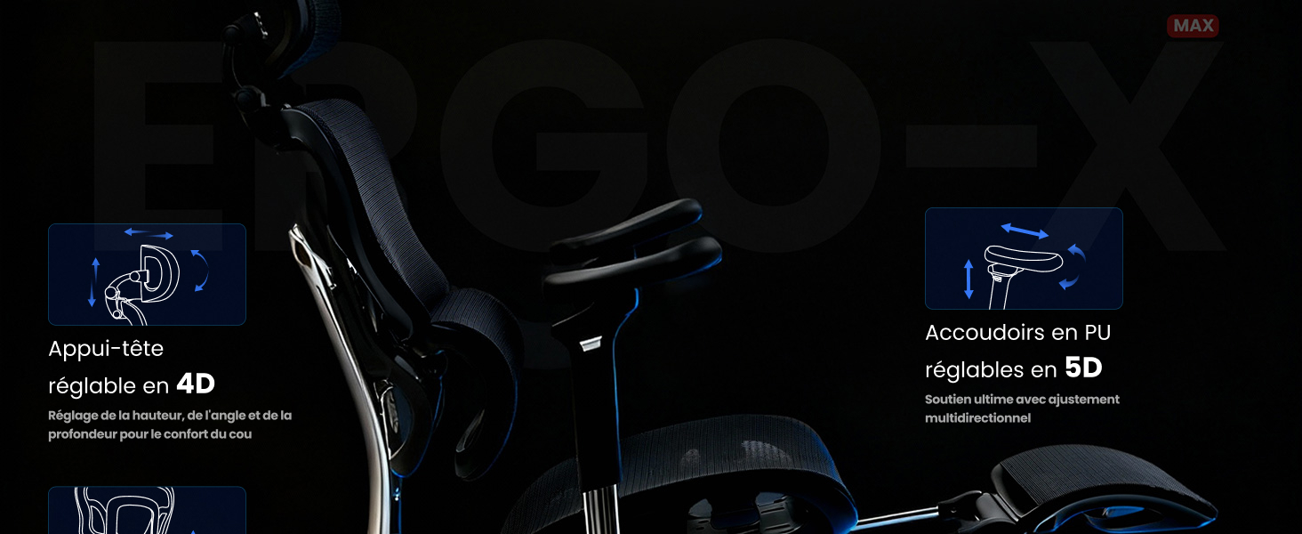 FlexiSpot ErgoX Max 5