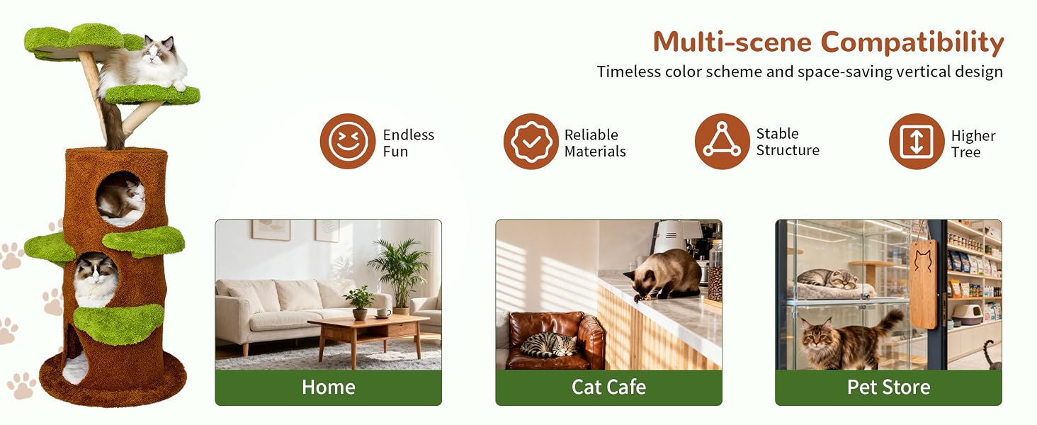 heavy duty sturdy cat tree for large cats