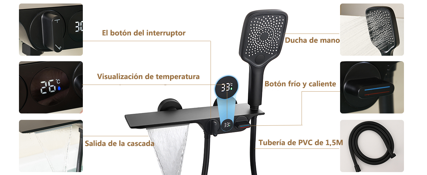 grifo de la bañera