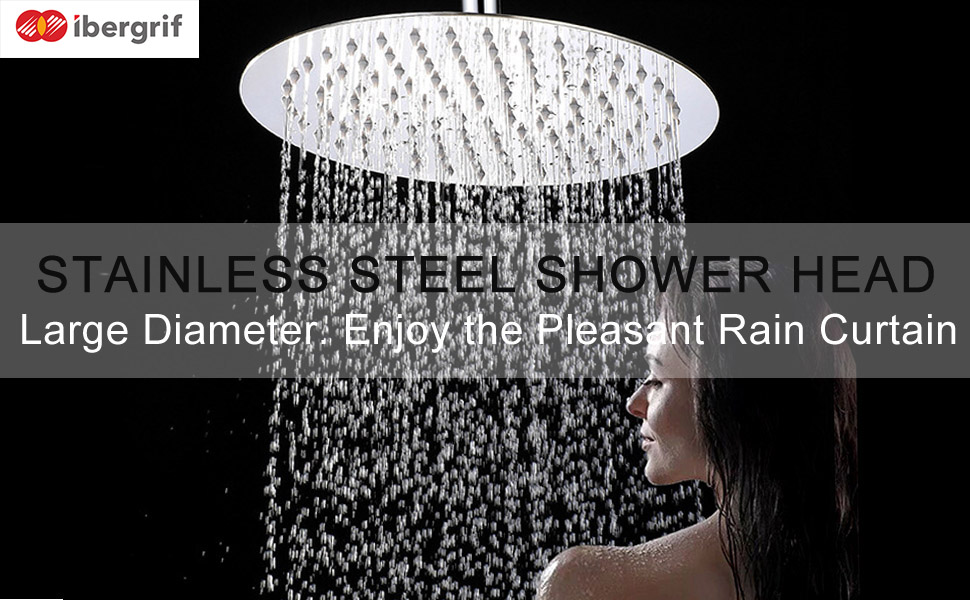 tete de douche 20cm