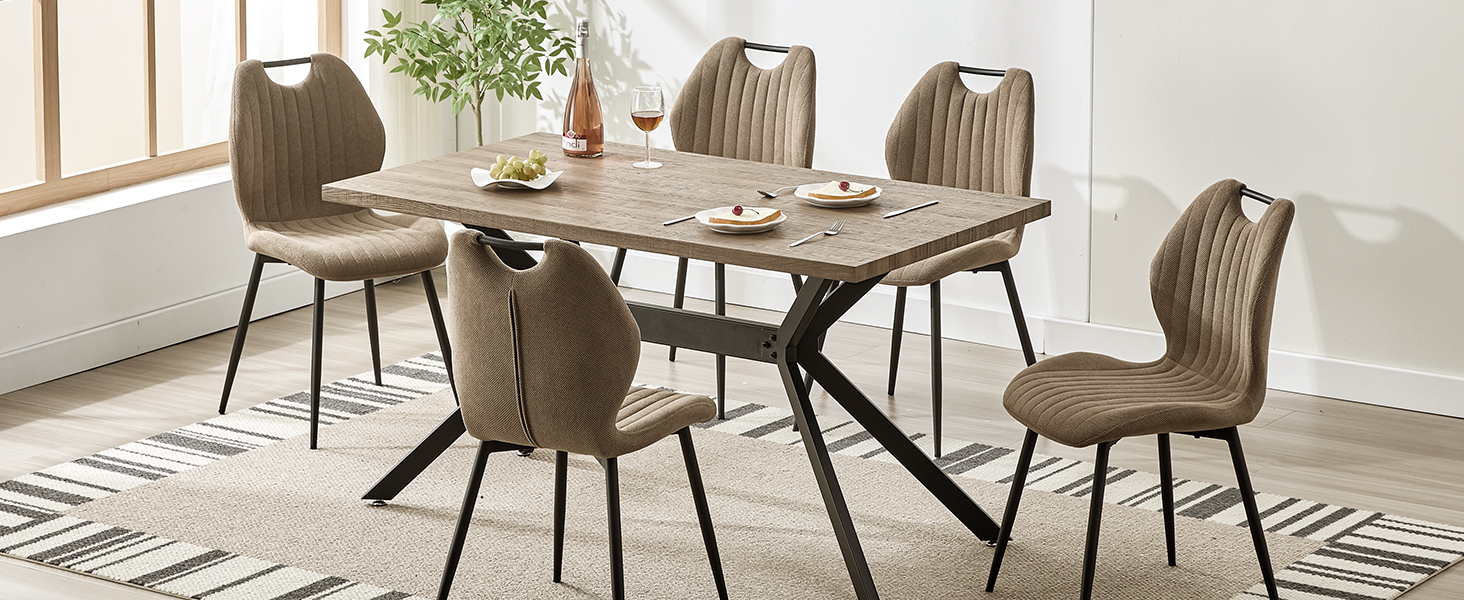 Chaises de salle à manger rembourrées