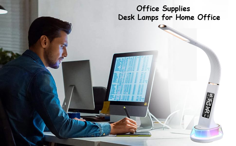 bright desk lamp