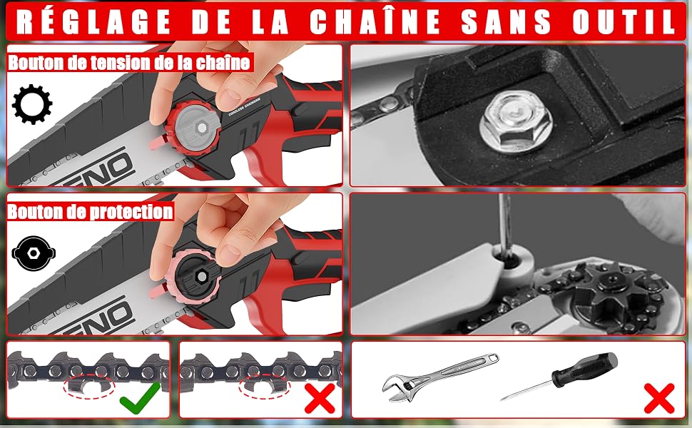 Tronçonneuse électrique TEENO