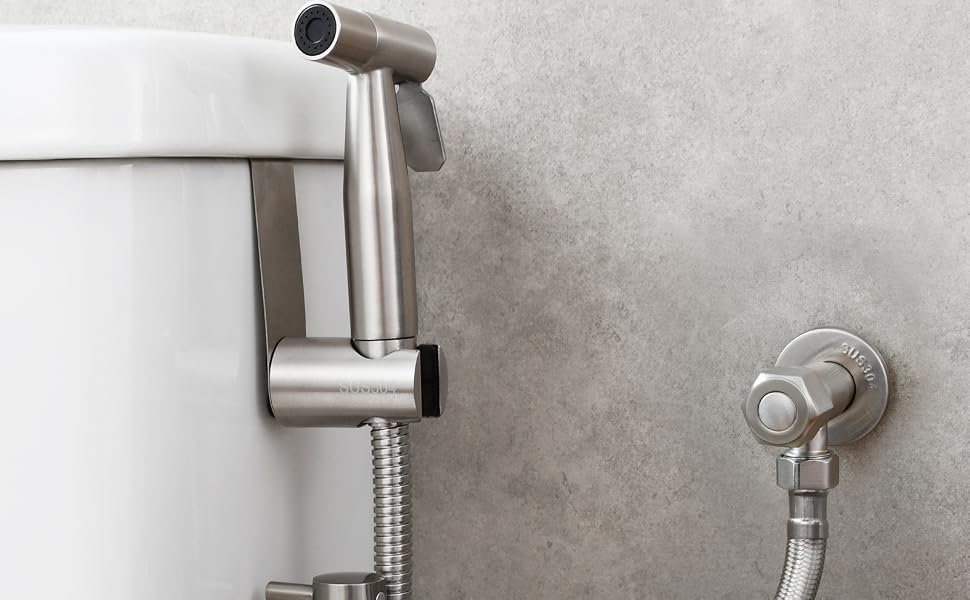 Douchette Wc Acier Inox Douchette & Main Bidet avec