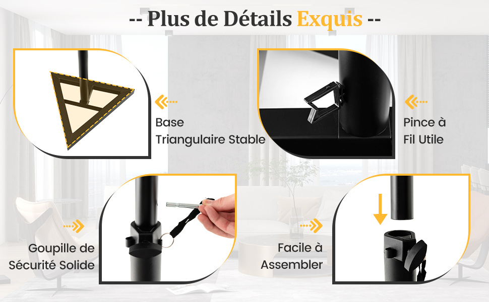 Supports pour Enceintes