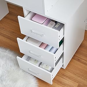 coiffeuse avec miroir et tabouret adulte