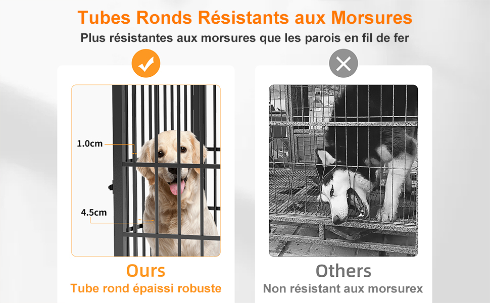Cage pour chien