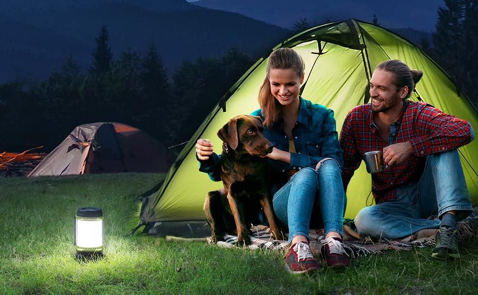 linterna de camping