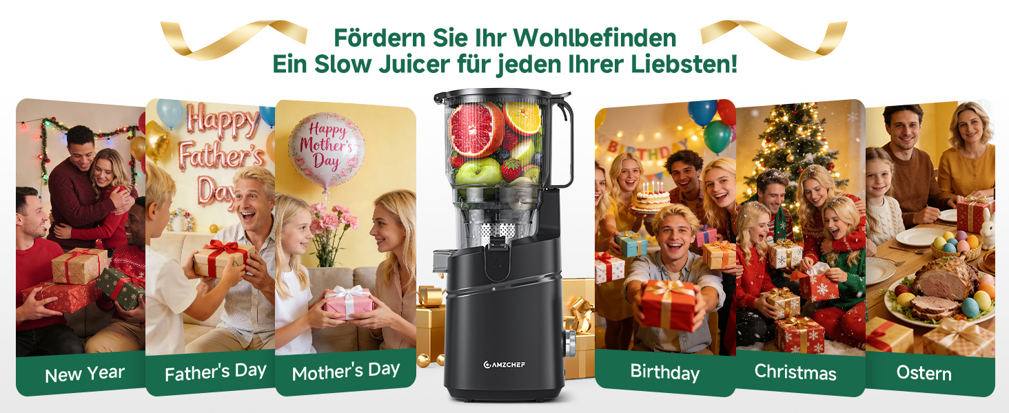 Der Text lautet „Fördern Sie Ihr Wohlbefinden“. Banner mit Grußkarten zum Thema Weihnachten, angeordnet in einem geschwungenen Display, auf dem verschiedene Feierlichkeiten wie Neujahr, Vatertag, Geburtstag, Weihnachten und Ostern abgebildet sind.