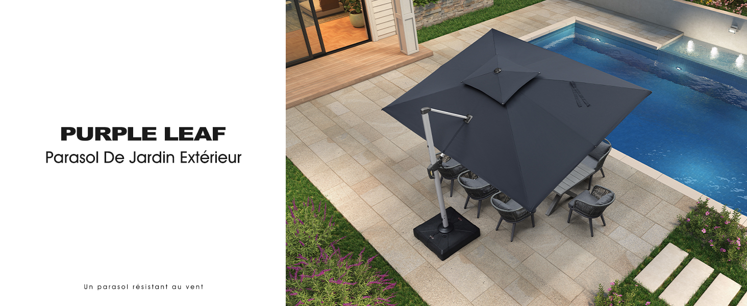parasol deporte inclinable 4x4m