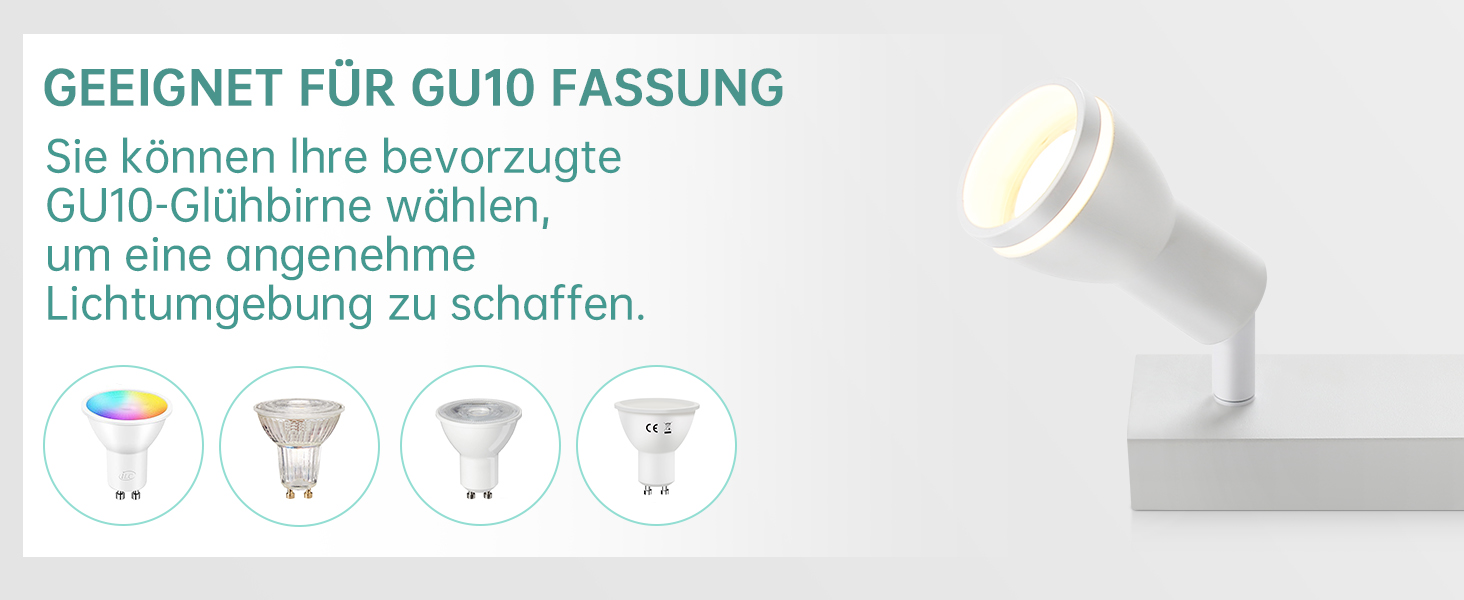 GU10 DECKENSPOTS