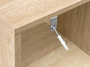 bookshelf bookcase organiser wardrobe storage display cube 3 drawers wood