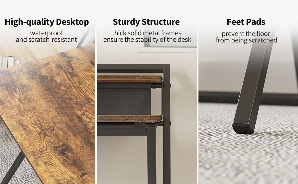 desk brown