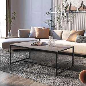 mesa salon marmol gris