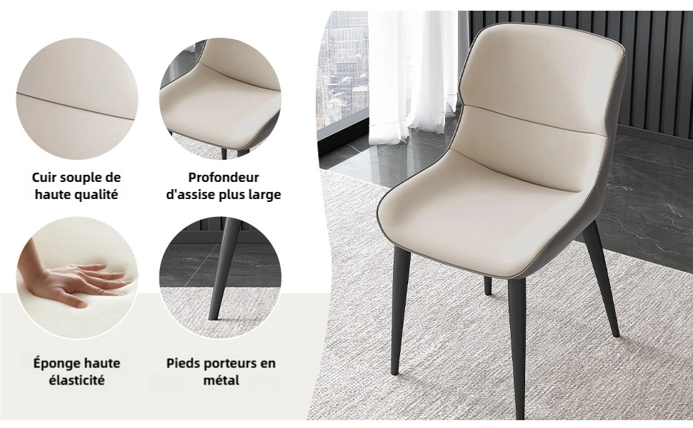 Chaise de salle à manger 3