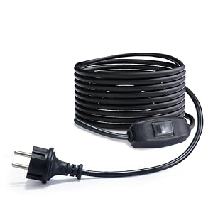 4 Meter langes Kabel mit wasserdichtem Schalter