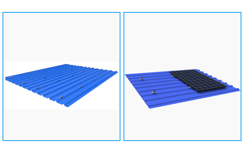 Solarmodul Halterung