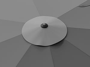 Fotografías minimalistas de productos grises que muestran lo que parece ser un ratón de ordenador o un dispositivo similar sobre un fondo monocromático desde diferentes ángulos.