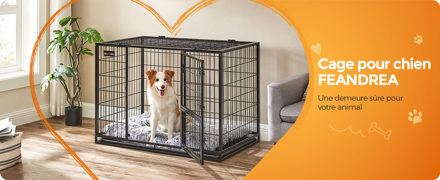 Cage pour chien FEANDREA