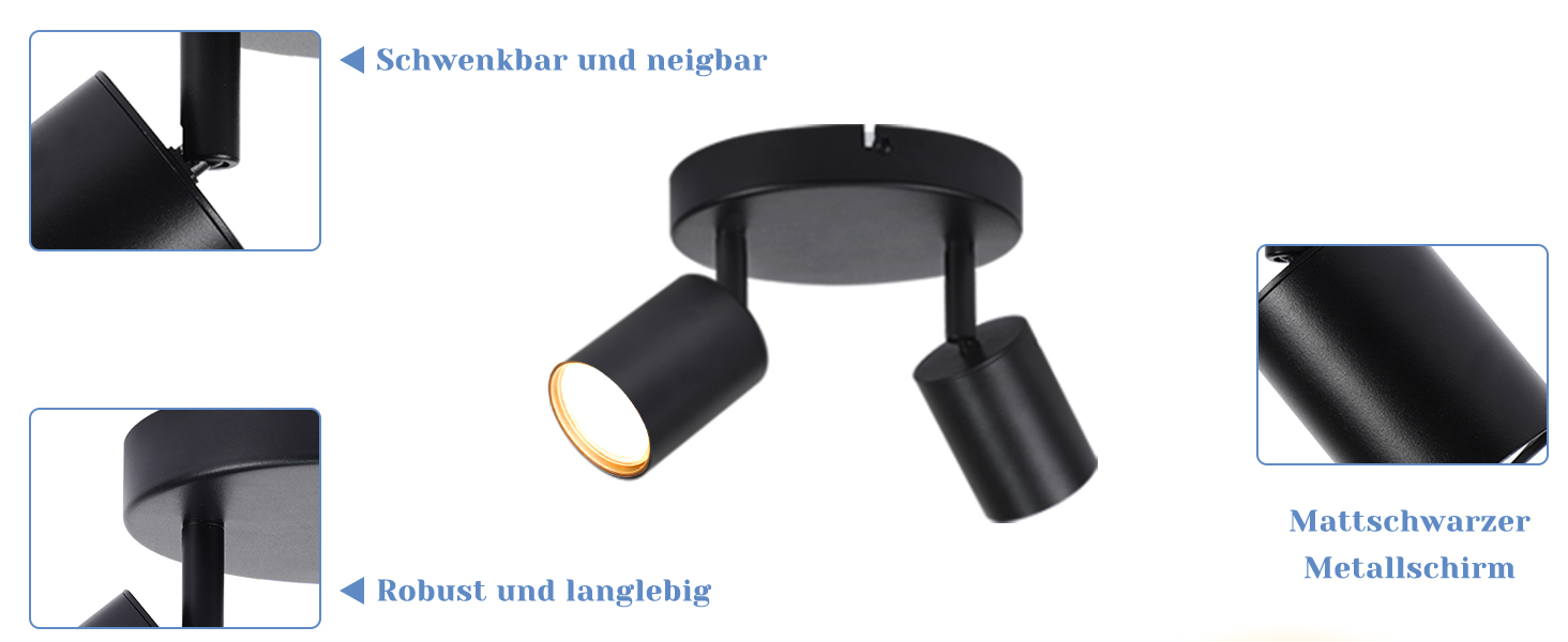 deckenstrahler 2 flammig