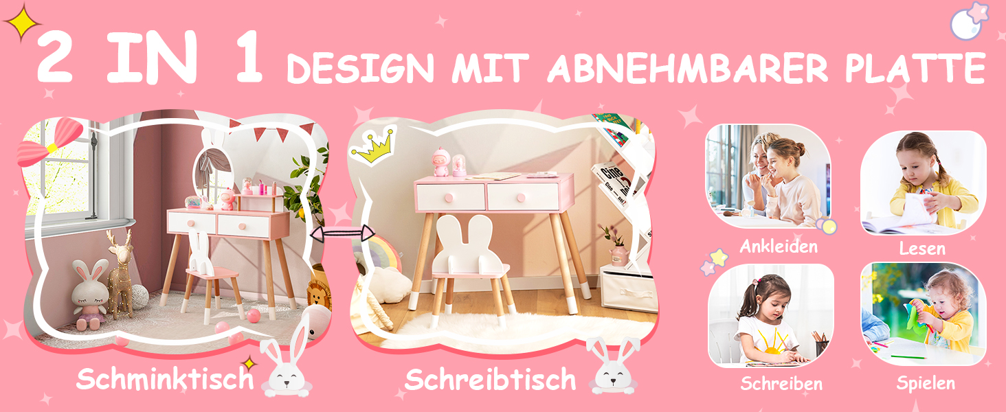 kinder schminktisch