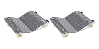 chariot déplace voiture