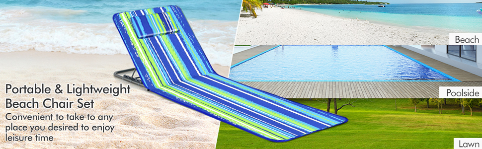 chaise de plage