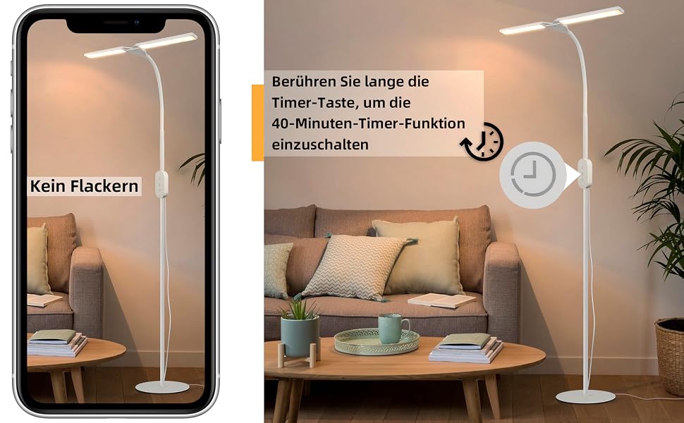 Kein Flackern