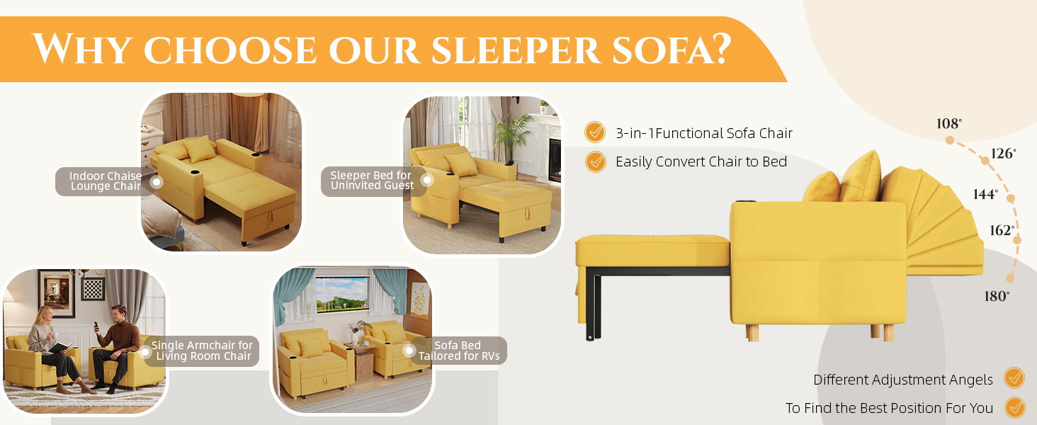 sleeper chair bed