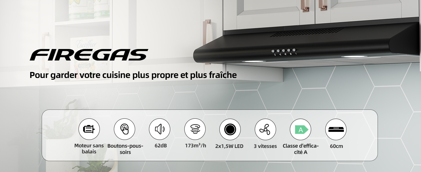 Hottes Aspirantes 60cm