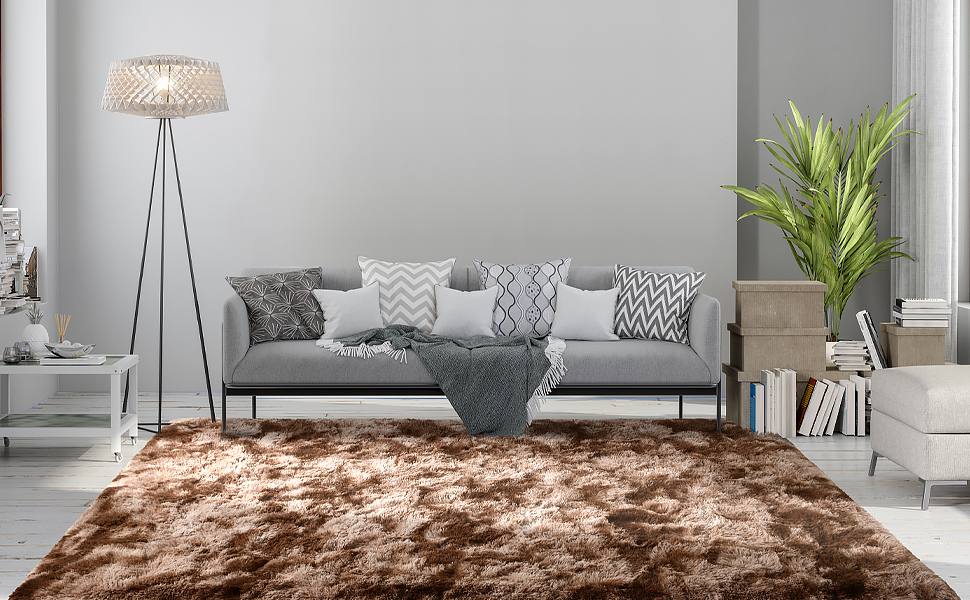 brown rug