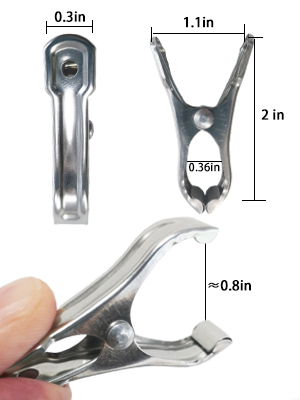 clip per reti per uccelli