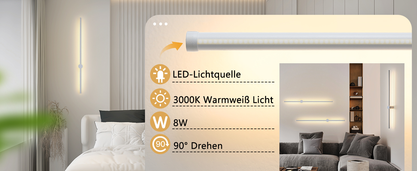 wandleuchte wohnzimmer