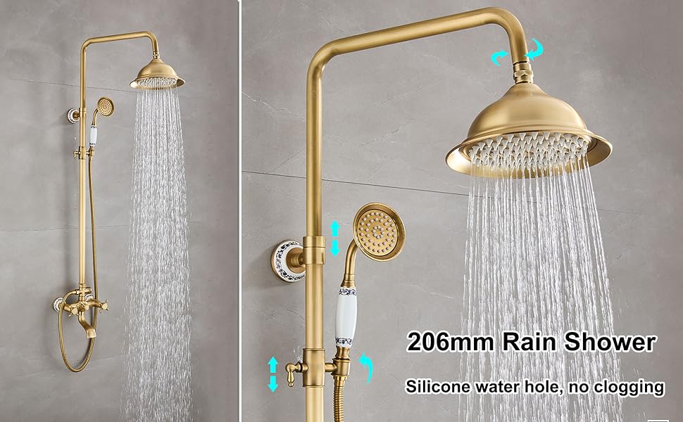 le dernier design de pomme de douche