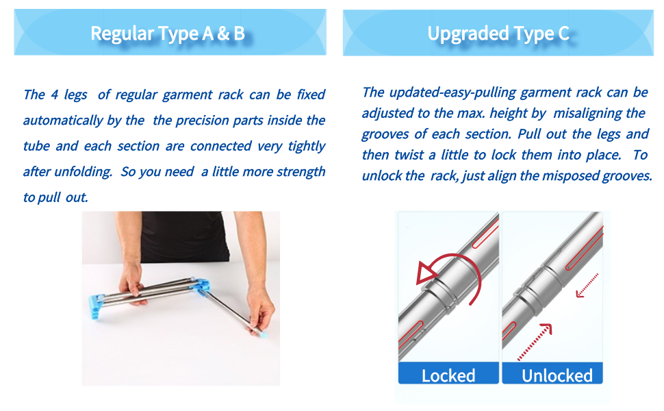 foldable hanging rack for camping clothes drying rack for hotel room for small spaces