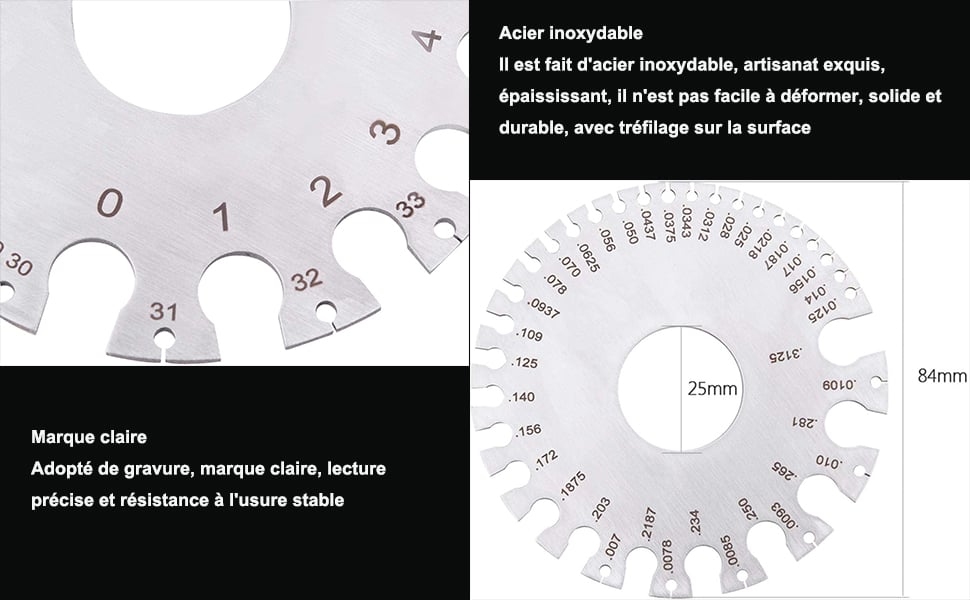 Mesure De Jauge En Acier Inoxydable Mesureur D'épaisseur De Fil Testeur De Fil Rond Outil De Diamètre De Jauge De Règle 2 Côtés,Lonvrèe -Promos Outil Virtuose Magasin AAHKMJXYDAFdJAOAIMEbOAchlkWZ0oakZn uVZ0mPidMNbILvCvspZ4oG3fPgIqc1P26RdPiG8KHKUtblW5 ULKvLD1OHzwX jolGWPZGyLZfLgHUAxpq3OGeW02pcOwEJCua5xtLQ1oTke2UO7R1MQunjyUKcZnCacgld KpyBYw2DSgeULqNF4DVhs0YtsRB