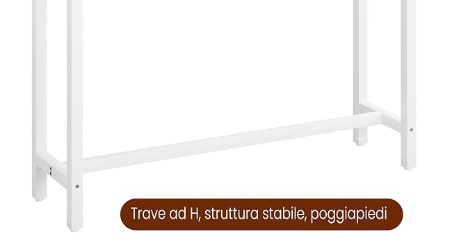 Gatto bianco che utilizza un gradino giallo per accedere all'area rialzata, che mostra più angolazioni del sistema di gradini sopraelevati per animali domestici.