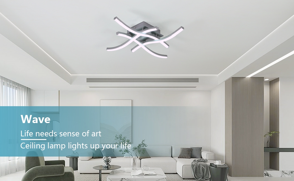  Tealight LED Ceiling Light