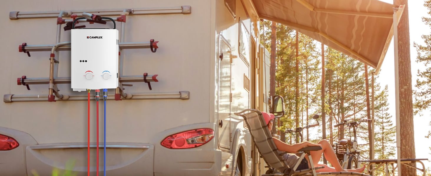 CAMPSITE GAS SHOWER