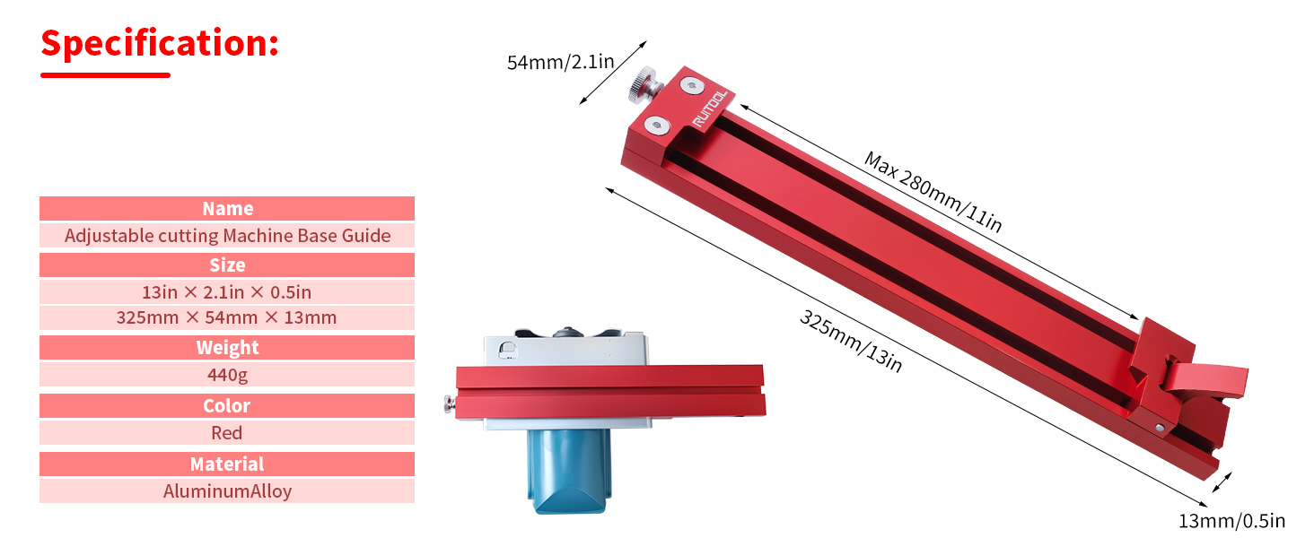 circular saw guide rail