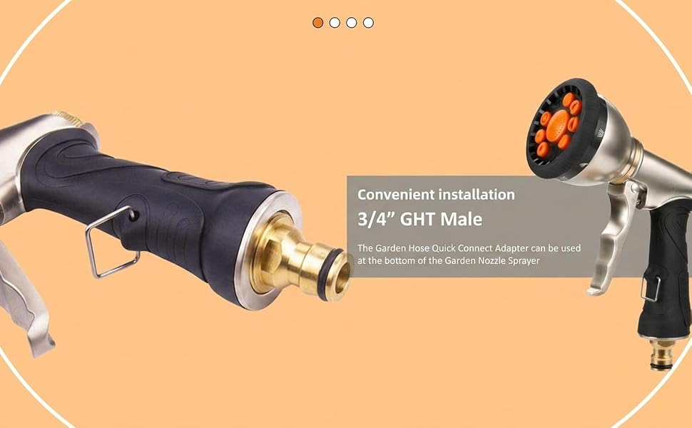 Text reads 'DQO' and 'EXTREME INSULATION 3/4" DQT MADE'. Mechanical component with silver metal parts, black housing, orange accents, and adjustment mechanism displayed on peach background.