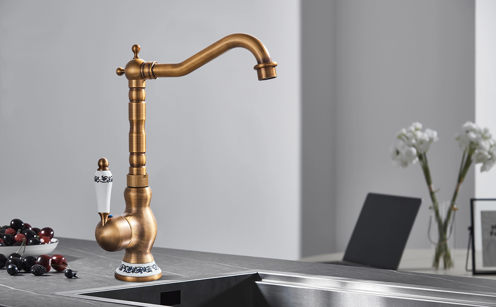 Grifo de lavabo giratorio 360°