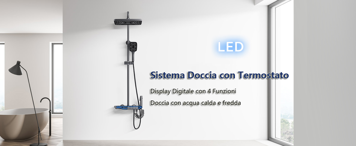 Colonna Doccia Termostatica