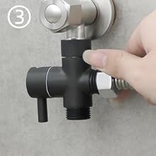 Acier Inoxydable Kit Douchette Toilette