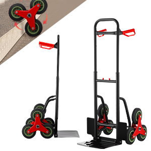 Chariot Diable Pliable  Chariot de Transport de Bagages  Châssis métallique Robuste2