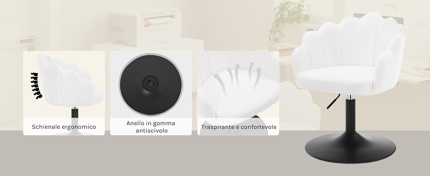 Sgabello da trucco