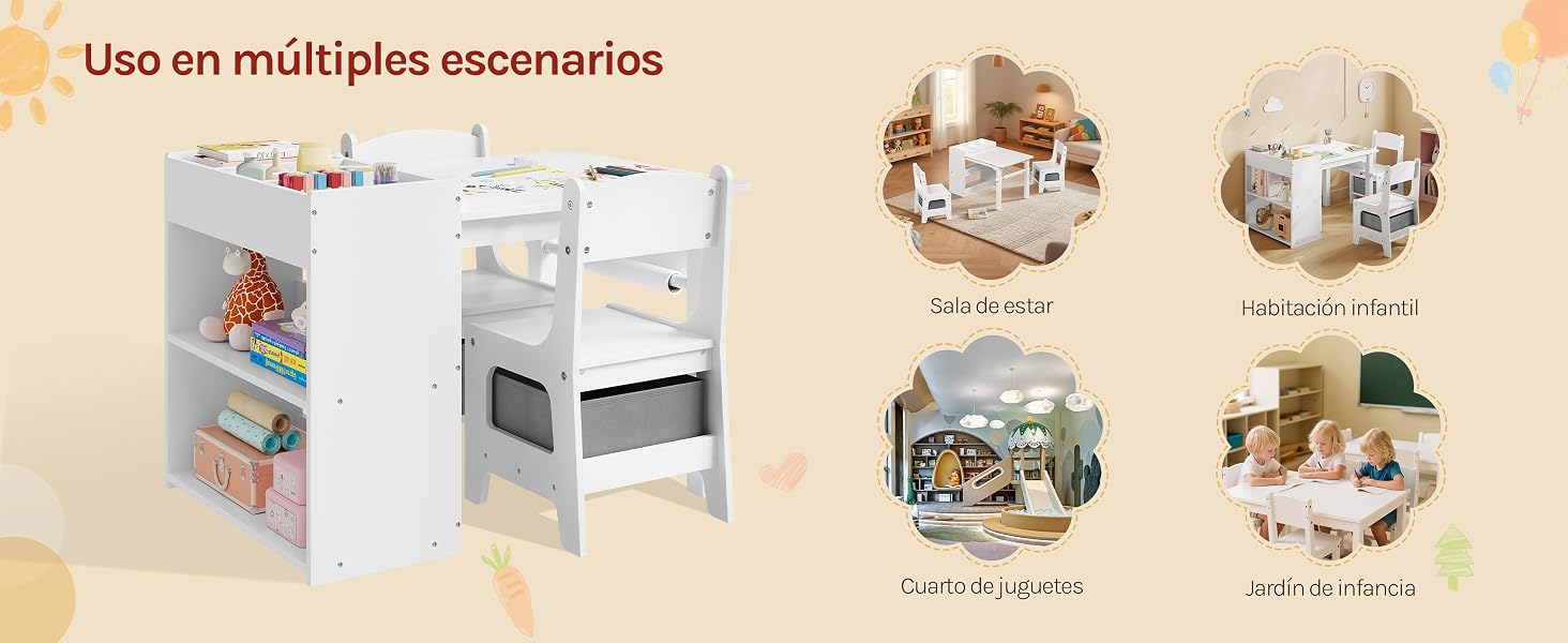 Conjunto de muebles infantiles